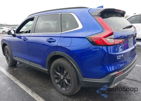 2024 Honda Cr-V Hybrid Sport-L from USA, damaged, VIN 5J6RS6H85RL008521